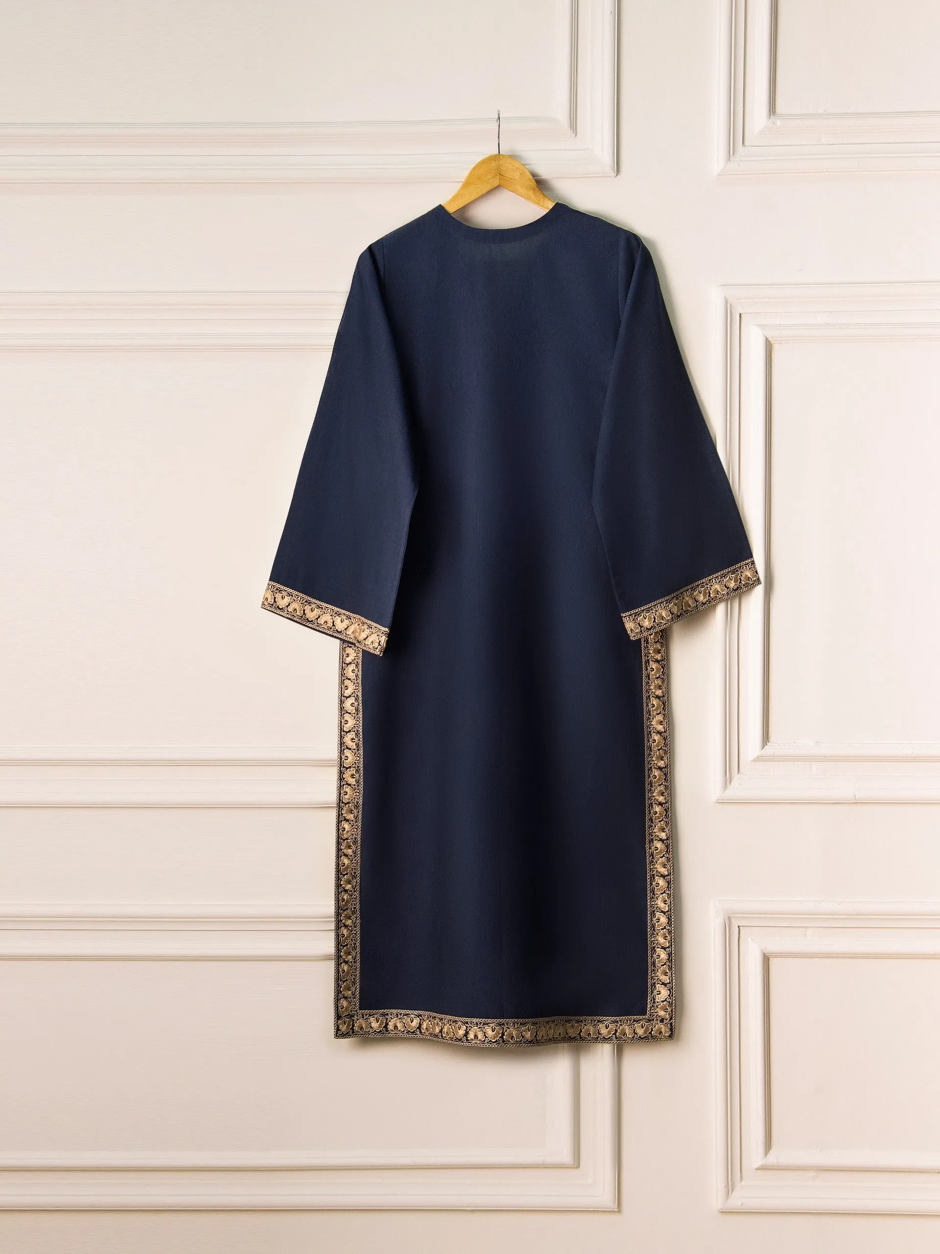 2 Piece - Embroidered Khaddar Suit S110697