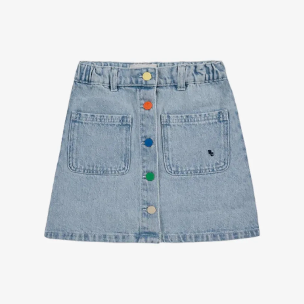 BC Denim Skirt - Light Blue