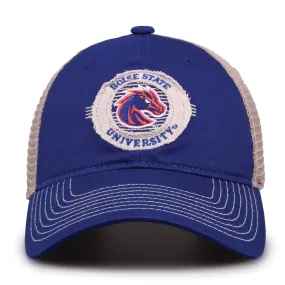 Boise State Trucker Hat Circle Design