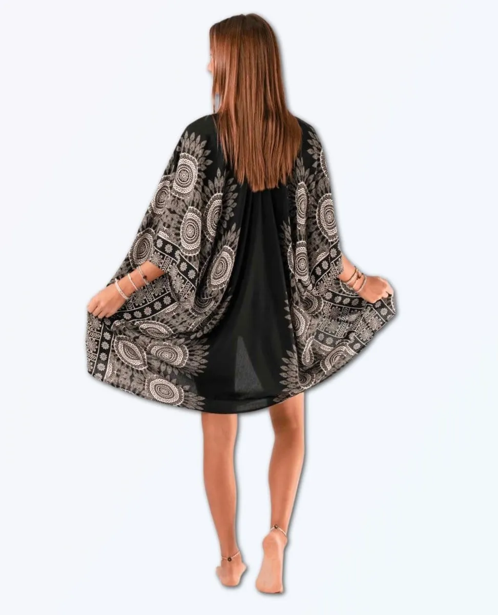 Bondi Mandala Kimono Cover Up