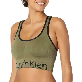 Calvin Klein Women's Mid-Impact Sports Bra Bonsai