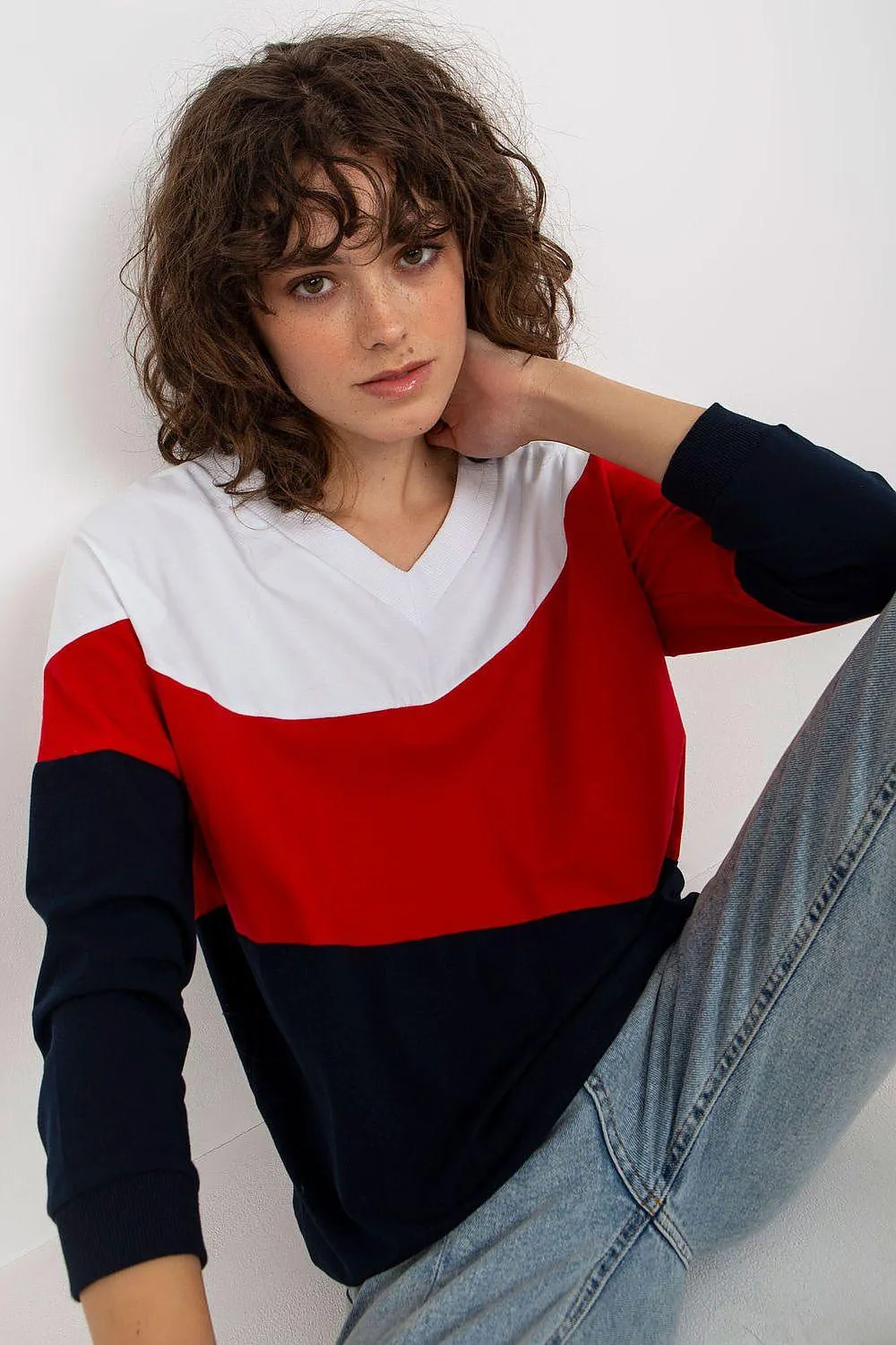 Chic Heart Cutout Sweatshirt for Women