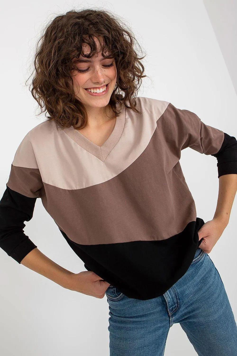 Chic Heart Cutout Sweatshirt for Women