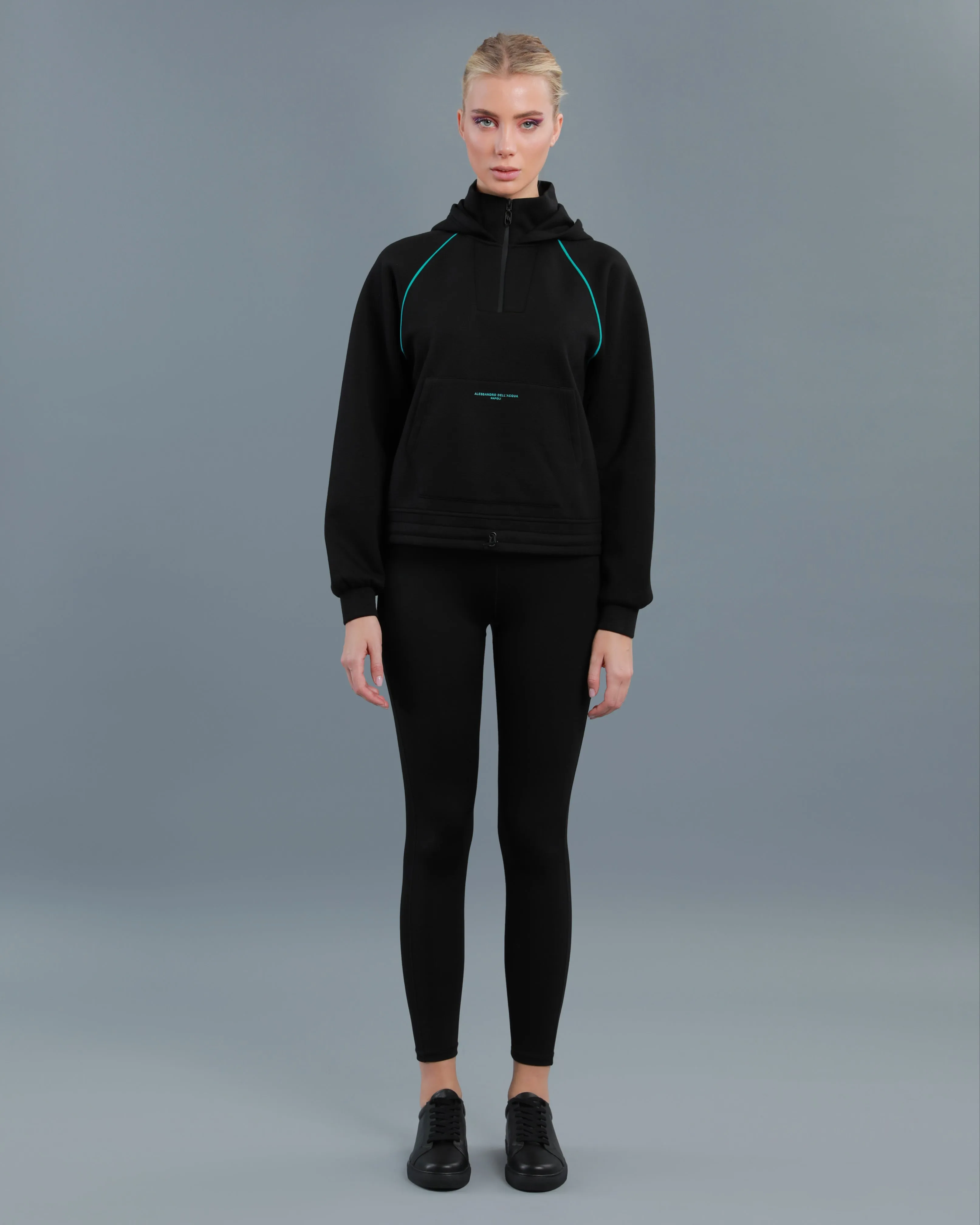 Contrast Logo Band Leggings