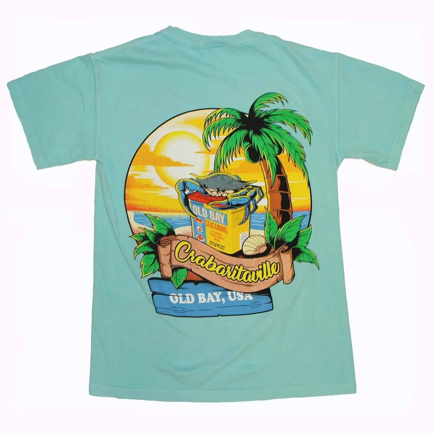 Crabaritaville - OLD BAY, USA (Chalky Mint) / Shirt