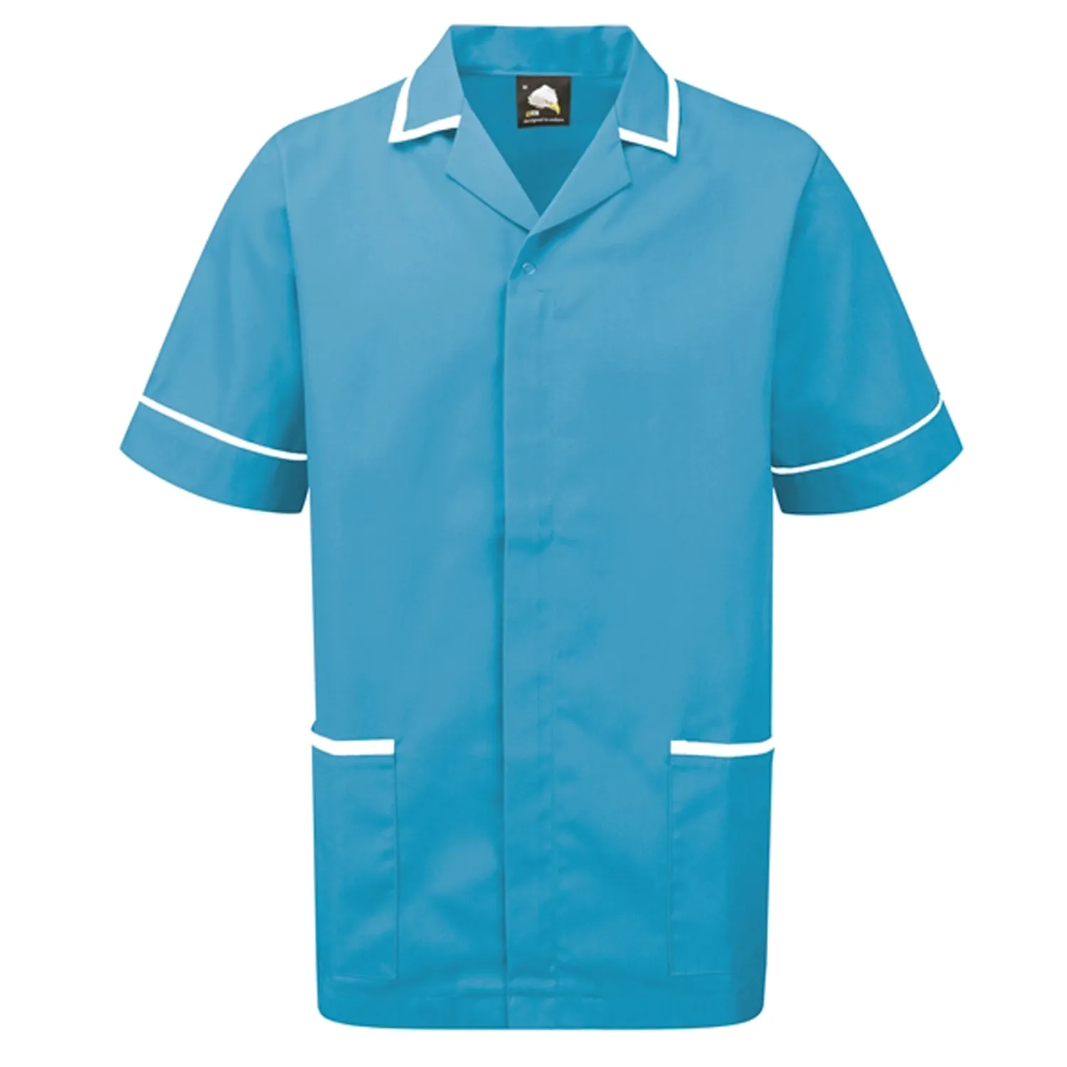 Darwin Male Tunic | Teal - White
