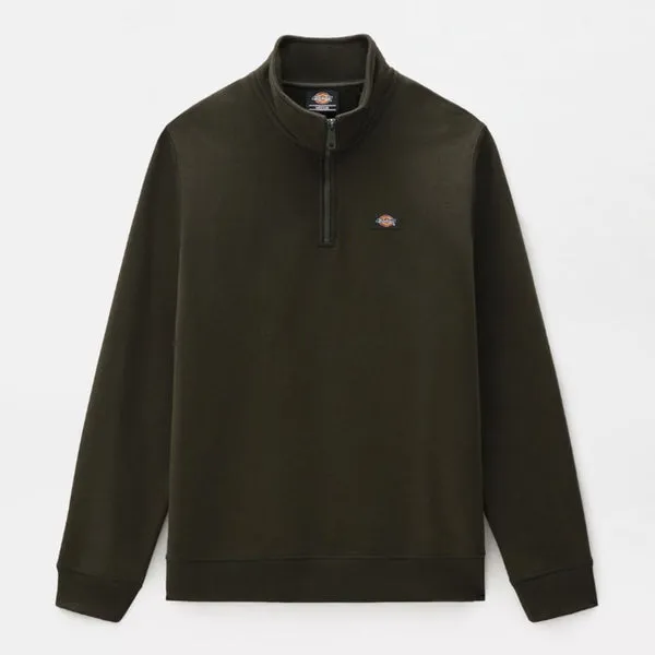 Dickies Oakport 1/4 Zip - Olive Green