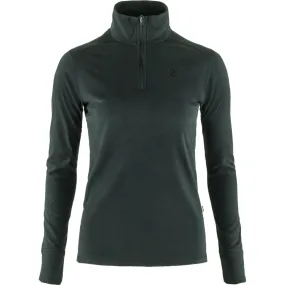 Fjällräven Women&#x27;s Skare Half Zip Black | Buy Fjällräven Women&#x27;s Skare Half Zip Black here | Outnorth