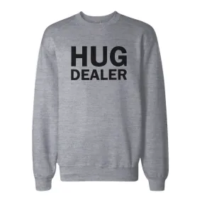 Hug Dealer Cute Sweatshirt Back To School Unisex Sweat Shirt
