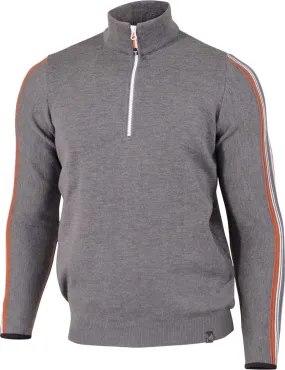 Ivanhoe Men&#x27;s Bode Half Zip Grey | Buy Ivanhoe Men&#x27;s Bode Half Zip Grey here | Outnorth