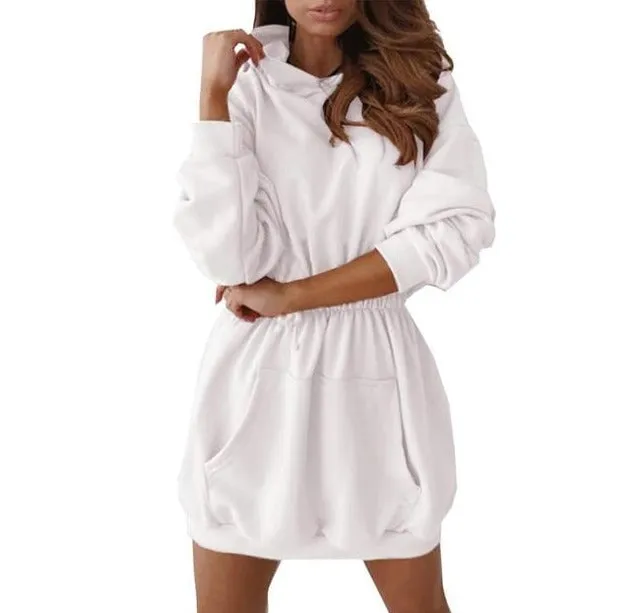 Jasmine Pocket Hoodie Dress