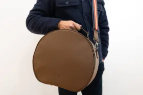 JET-SETTER HAT BAG - BROWN