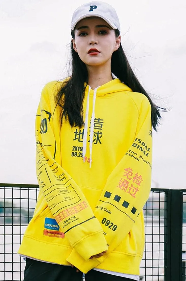 Kanji Graffiti Hoodie