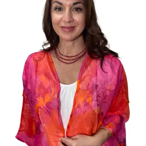 Kimono - Fuchsia Sunset -