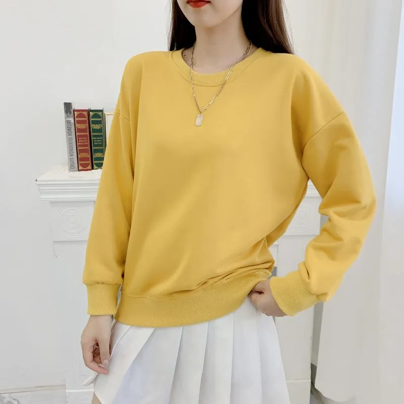 Korean Loose Lazy Plus Size Sweatshirt Women Trendy Niche ins Outerwear