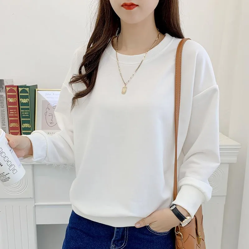 Korean Loose Lazy Plus Size Sweatshirt Women Trendy Niche ins Outerwear