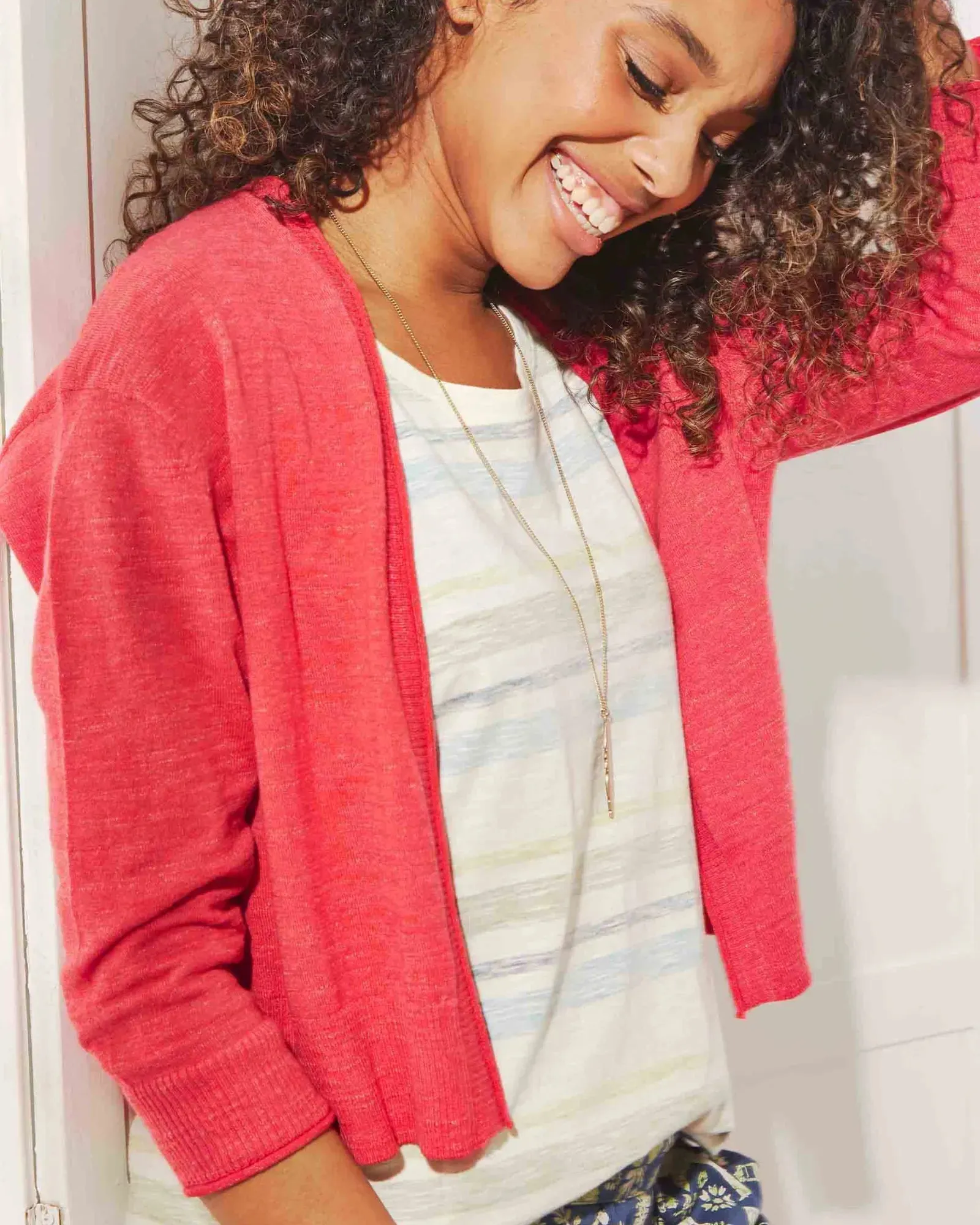 Limon Hot Pink Outfitter Cardigan