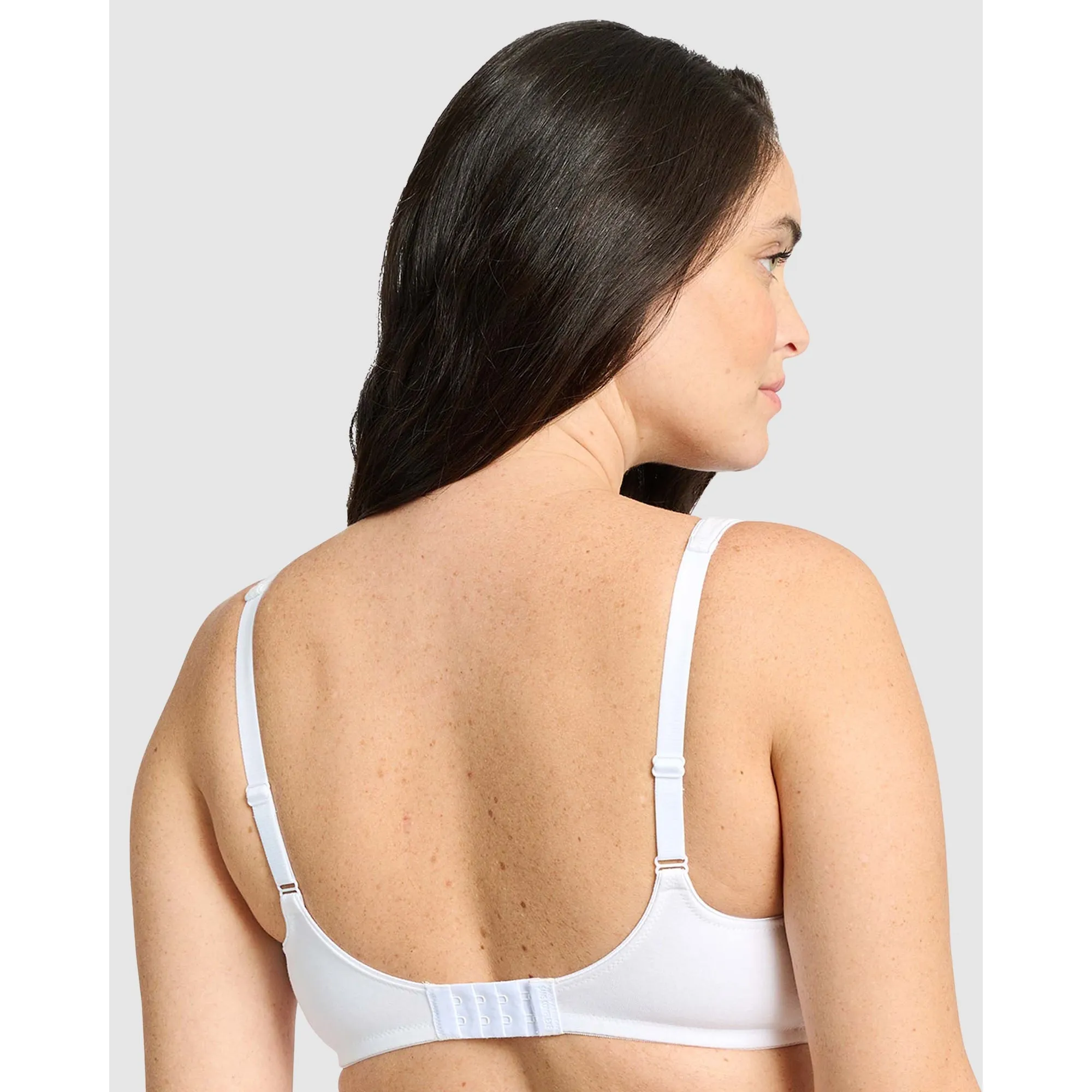 Lucie Organic Cotton Wide Strap Wirefree Bra