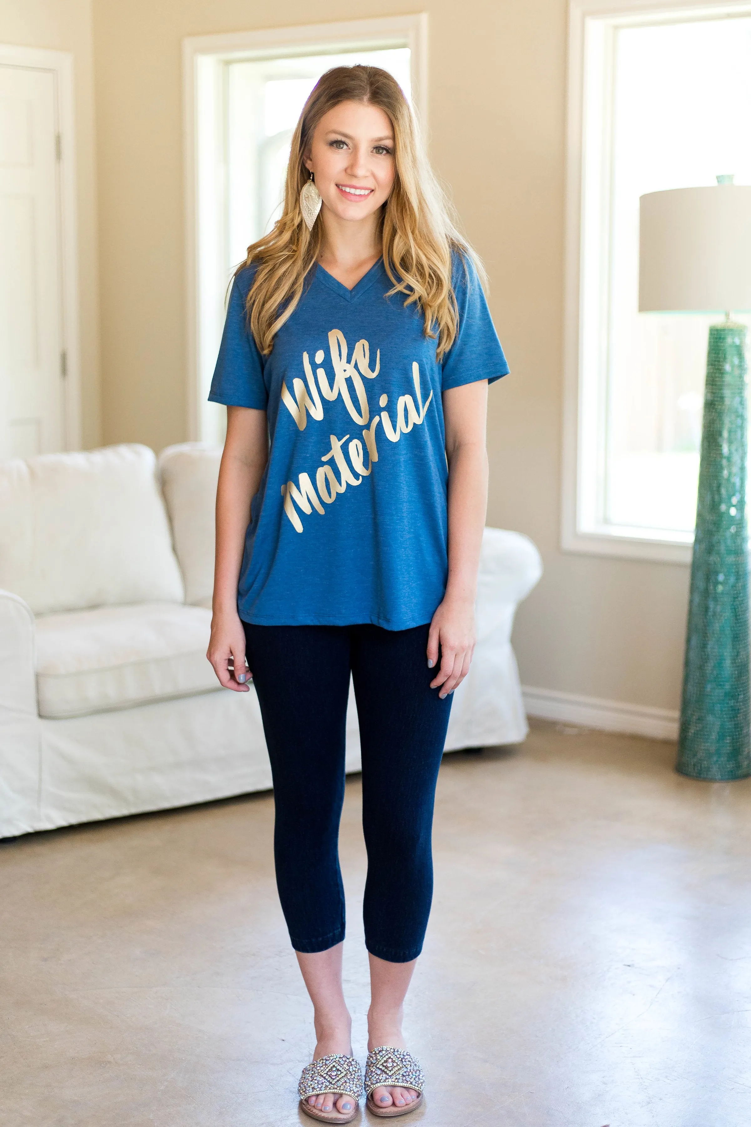 Lysse Denim Control Capri in Dark Wash