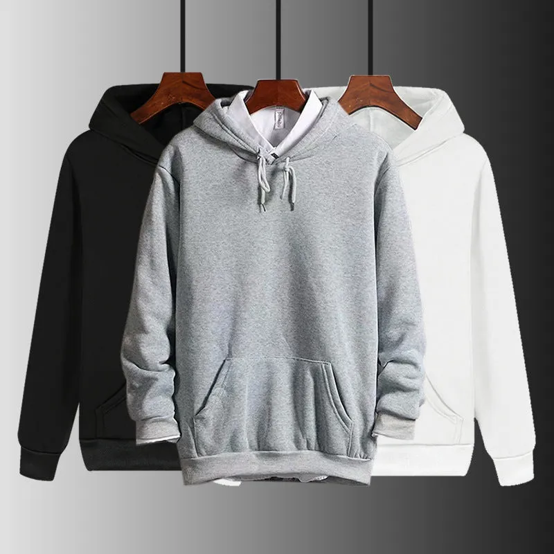Men Hooded Hong Kong Loose Trendy Sweatshirt