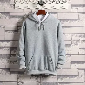 Men Hooded Hong Kong Loose Trendy Sweatshirt