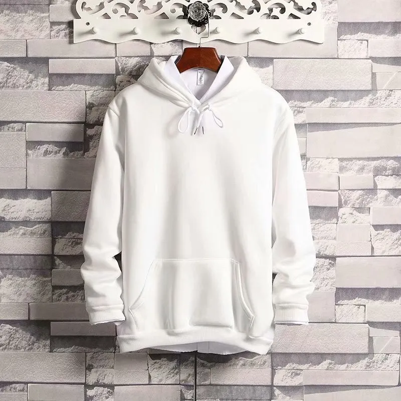 Men Hooded Hong Kong Loose Trendy Sweatshirt