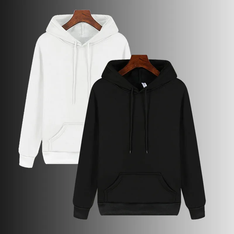 Men Hooded Hong Kong Loose Trendy Sweatshirt