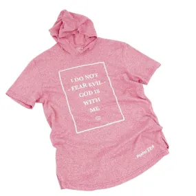 Men's Psalm 23:4 Active Short Sleeve Hoodie