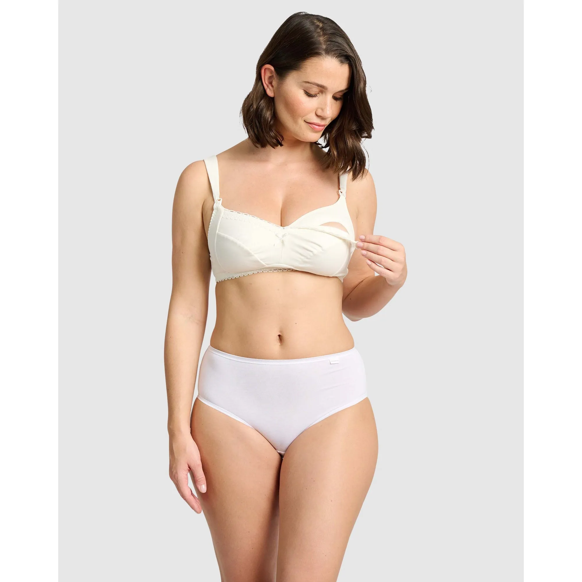 New Câlin Organic Cotton Wireless Nursing Bra
