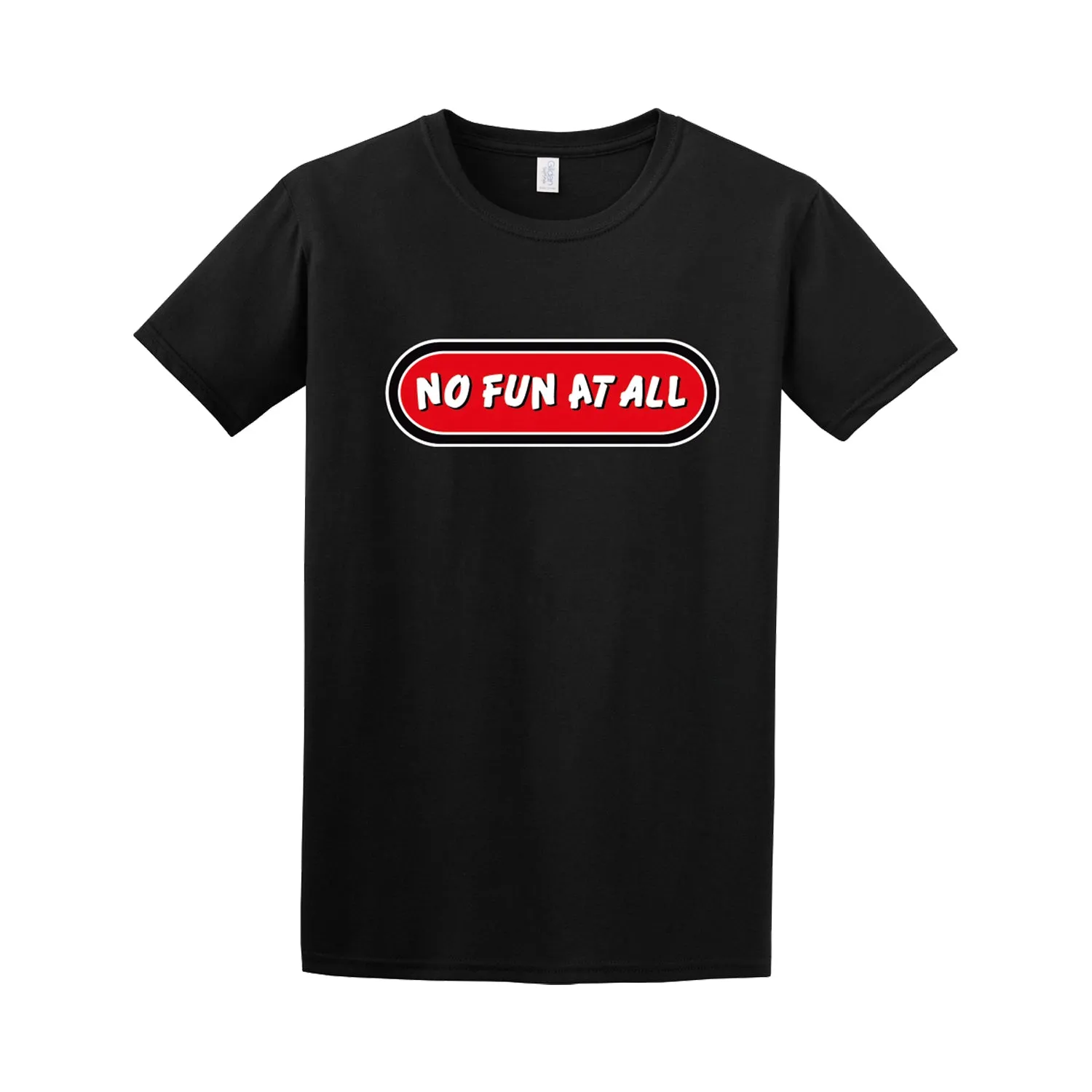 No Fun At All Logo Tee (Black)