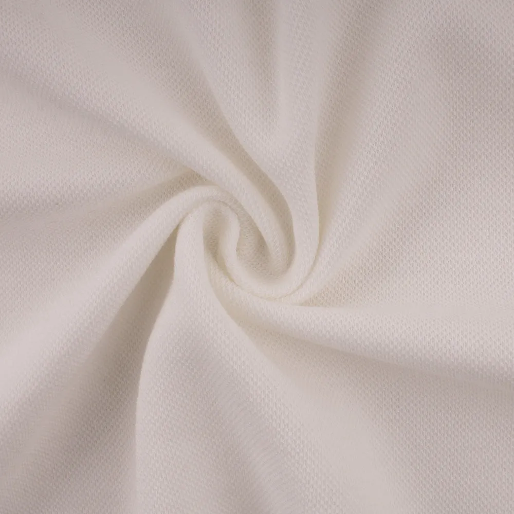 Novelty White Knit - Solid - Off white