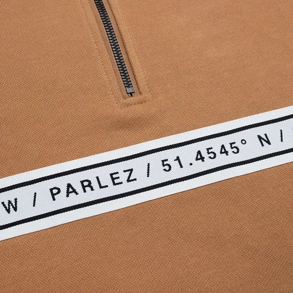 Parlez Payne 1/4 Zip - Brown