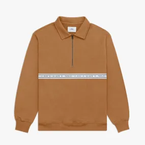 Parlez Payne 1/4 Zip - Brown