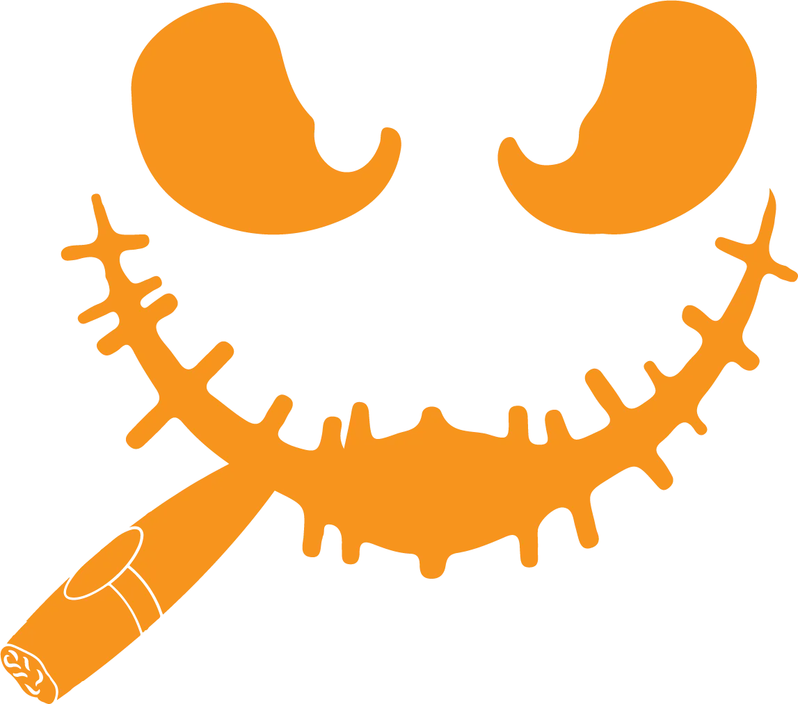 Pumpkin Having Cigar T Shirt