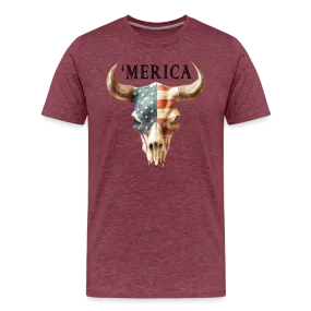 "Merica Moo-stique" - Bold Men's Premium 4th of July T-Shirt