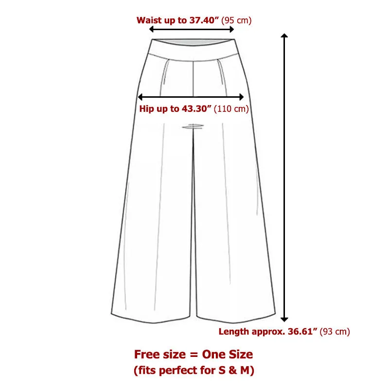 Radiant Red Hippie Tie Dye Palazzo Pants