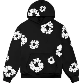 Riolio Trendy European Wood Cotton Hooded Sweatshirt Casual Loose Fit Sweatshirts Looose Clothing Tees Sweatshirts Hoodies Y2K top