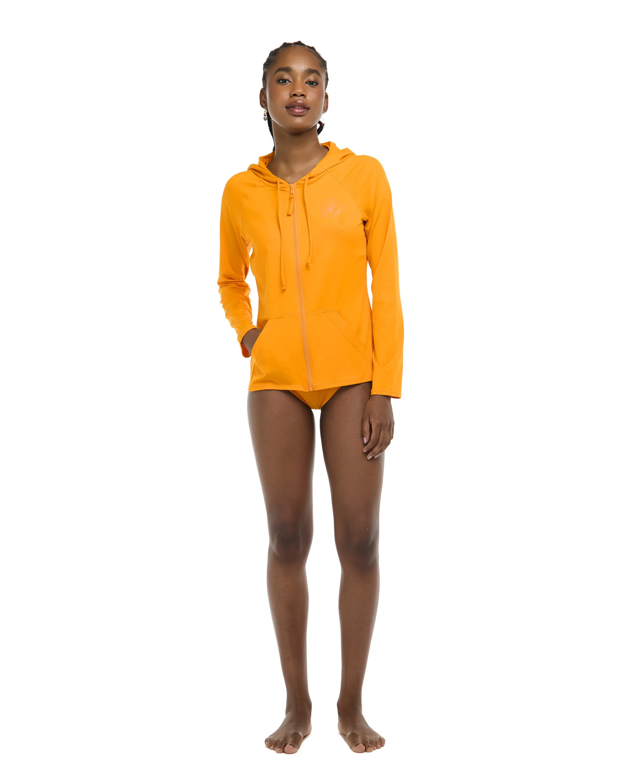 Smoothies Barbara Hoodie Rashguard - Apricot