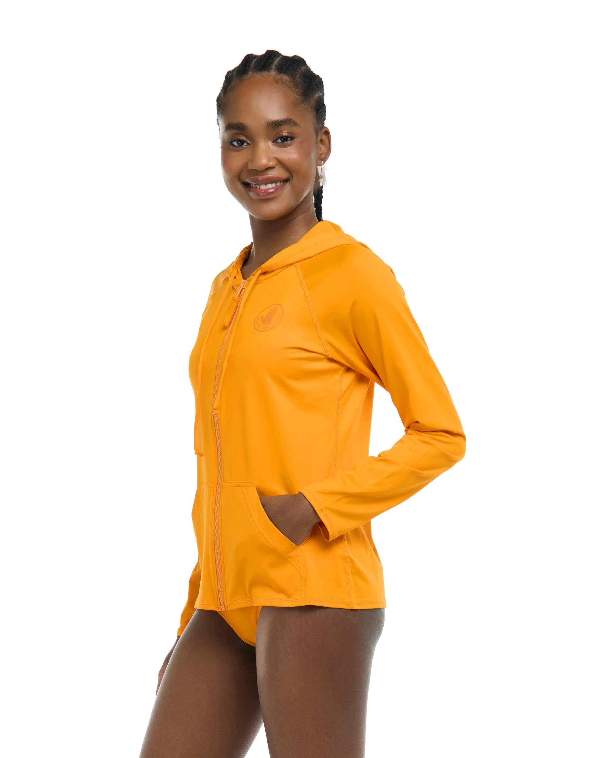 Smoothies Barbara Hoodie Rashguard - Apricot