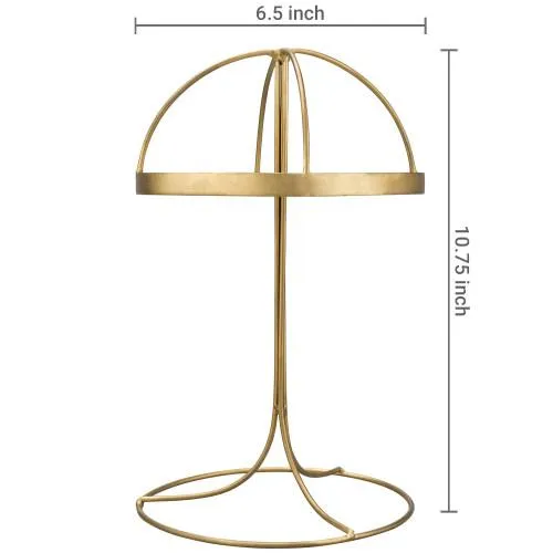 Tabletop Hat and Wig Holder, Metal