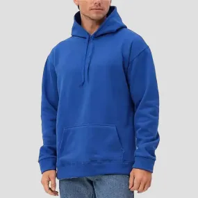 Unisex Premium Fleece - Plain Royal Blue Hoodie